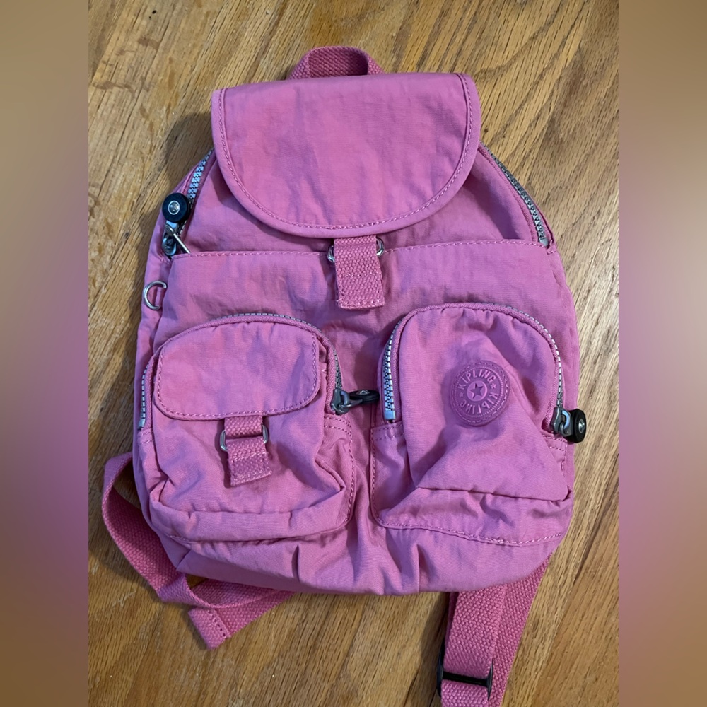 Kipling Lovebug mini backpack EUC